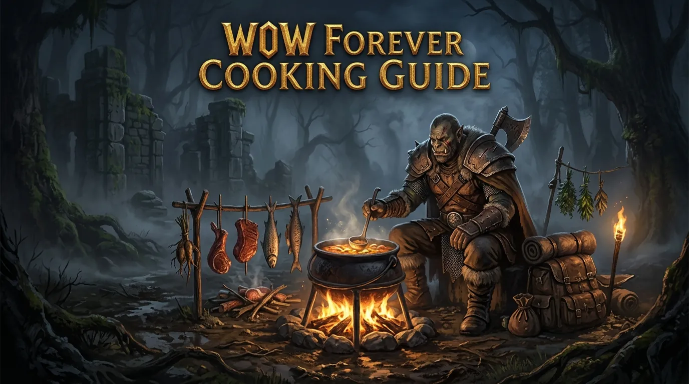 Cooking: 1–300 Leveling Guide